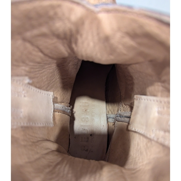 Bed Stu Leather USA Bench Made Short Boots Size 7.5 - Picture 12 of 14